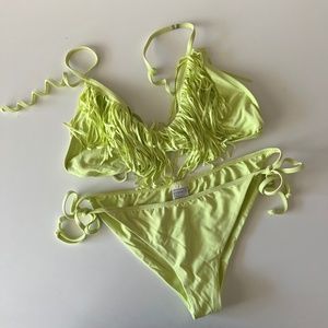 L Space Fringe Bikini
